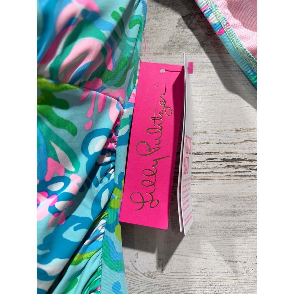 Lilly Pulitzer Tankini Swim Women 8 Top / 10 Bottoms Floral Tropical Resort NWT - Picture 3 of 11